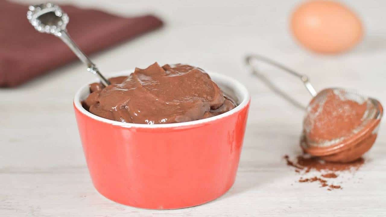 Creme de chocolate simples e delicioso