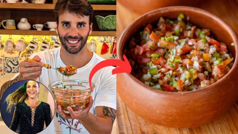 Marido de Ivete Sangalo segredo para fazer vinagrete