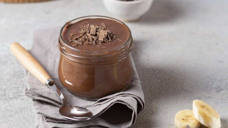 Este mousse de CHOCOLATE