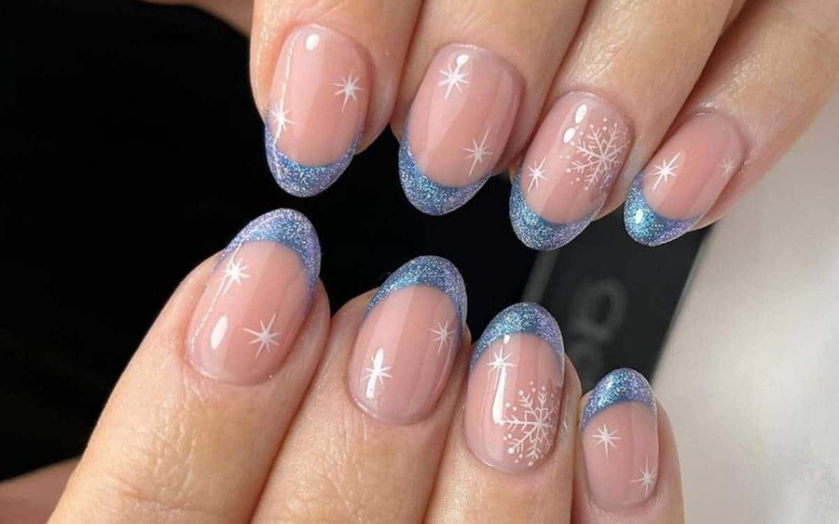 Unhas de neve para o NATAL!