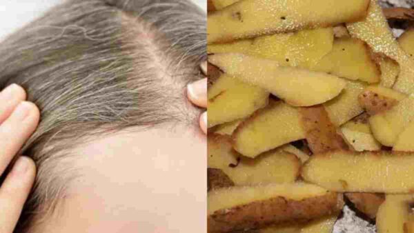 Como cobrir cabelos grisalhos com um tratamento natural de batata