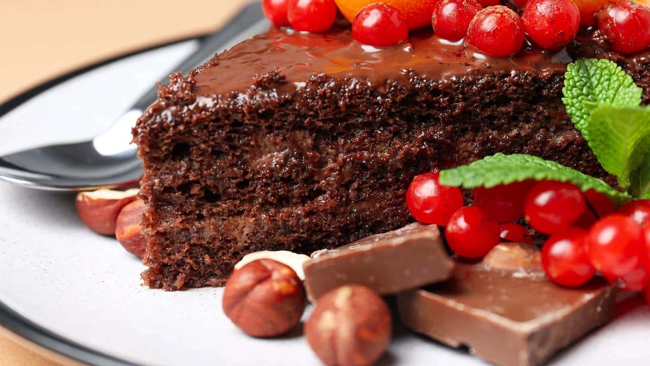 Receita fácil de bolo de chocolate!
