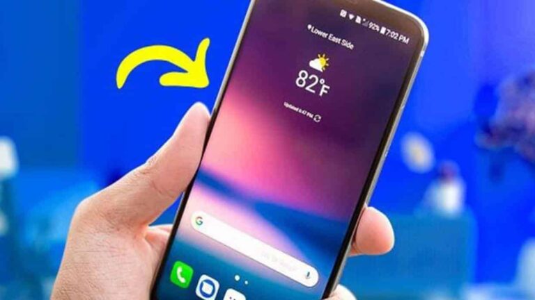 cinco vezes o botão de desligar do celular?