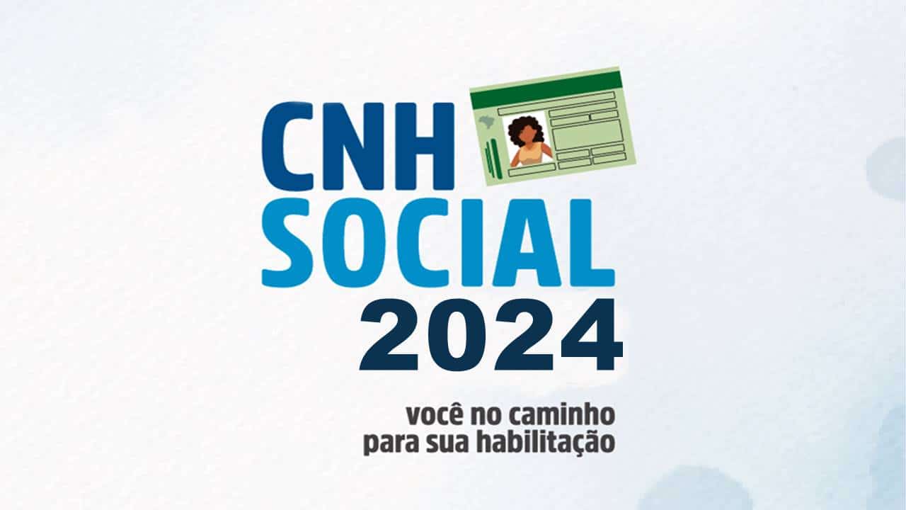 CNH Social 2024 terá mais de 100 mil vagas: Saiba como se inscrever e quem tem direito à CNH gratuita