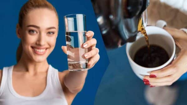  beber um copo de água antes de tomar café?