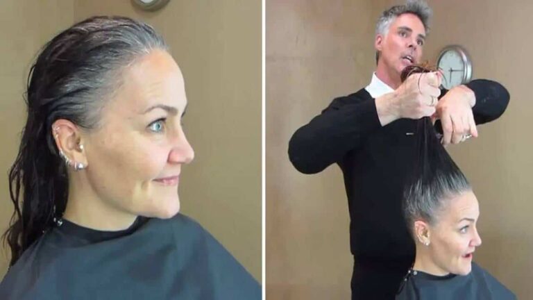O novo corte para cabelos grisalhos que faz você parecer MAIS JOVEM