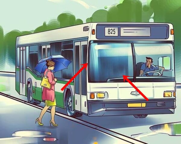 Só um verdadeiro ‘gênio’ consegue localizar 2 erros no desafio visual do ônibus