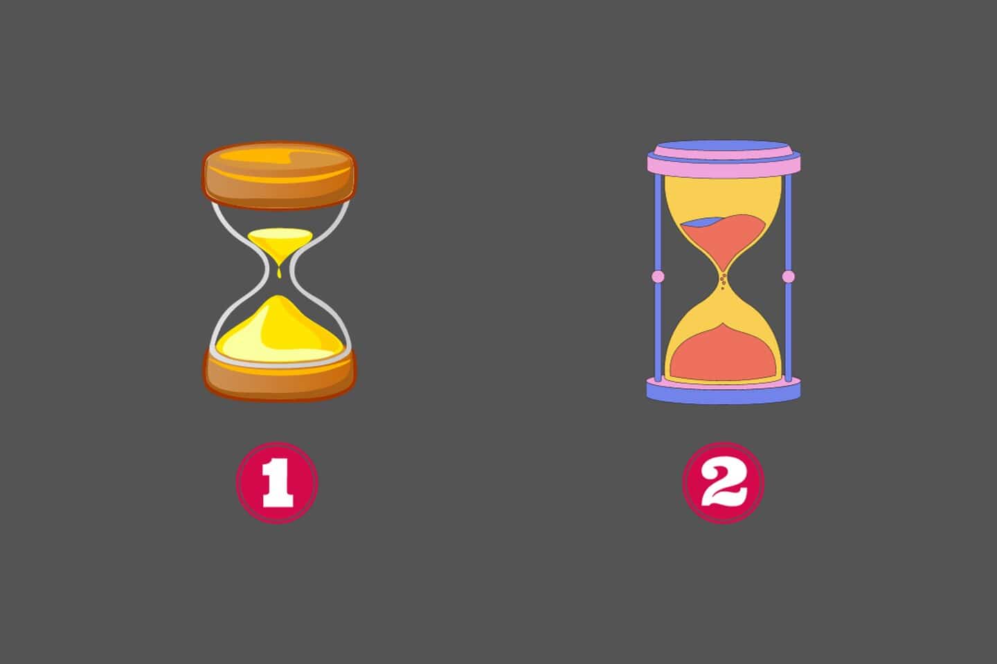 Teste Rápido: Escolha um relógio do tempo