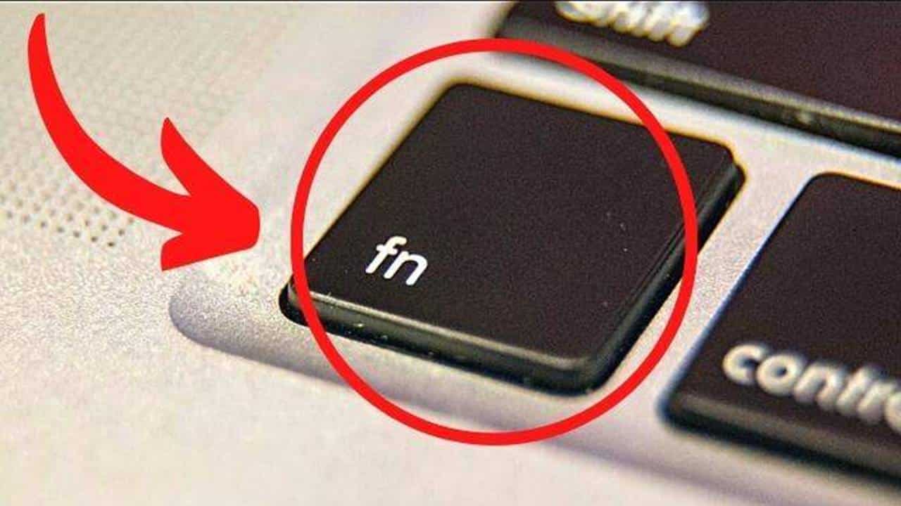A tecla misteriosa FN no teclado de computadores
