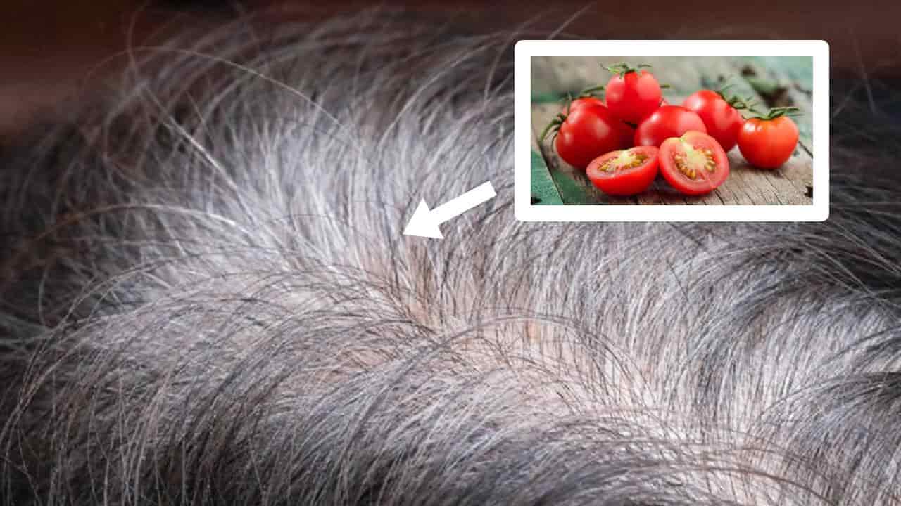 tomate para esconder cabelos grisalhos?