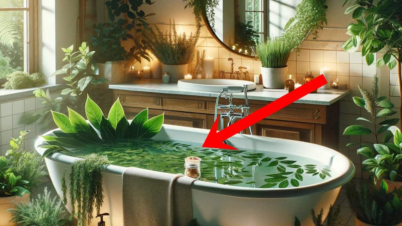 Qual planta usar banho de folhas