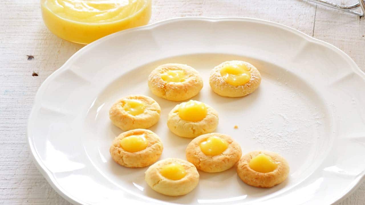 biscoitos de limão para o café da manhã!