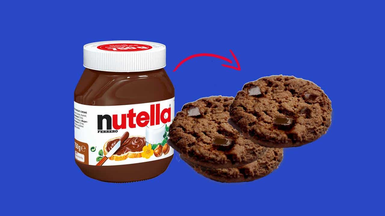 fazer biscoito de Nutella inesquecível!