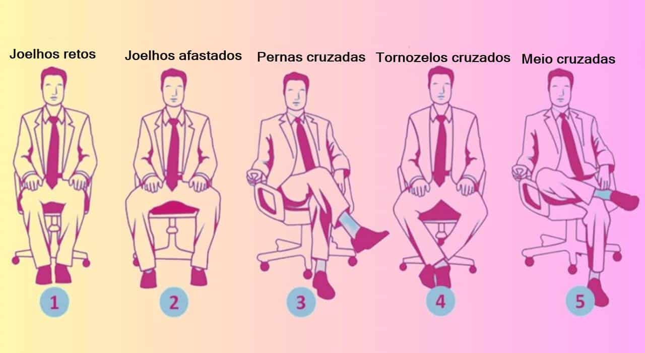 TESTE escolhendo uma postura ao sentar!