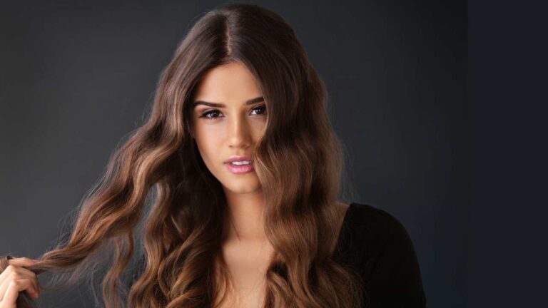 cabelo hidratado saudável