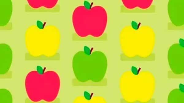 Novo DESAFIO das maçãs: encontre as 3 que têm minhoca