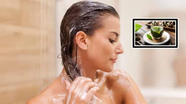 Faça shampoo de chá verde para obter um cabelo sedoso, brilhante e forte