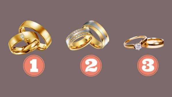 Escolha quais anéis você usaria do TESTE 