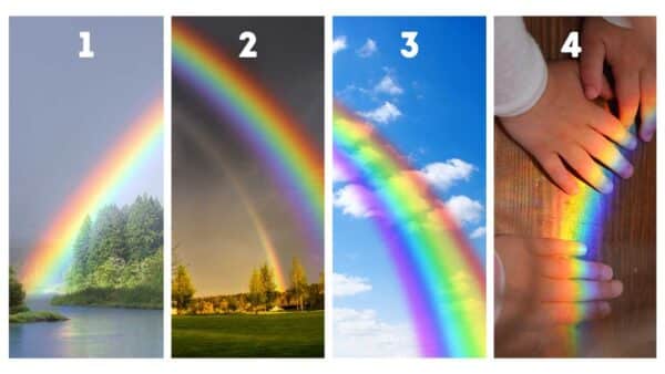 TESTE VIRAL: Escolha um arco-íris