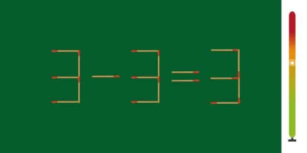 Desafio de matemática: palitos de fósforo