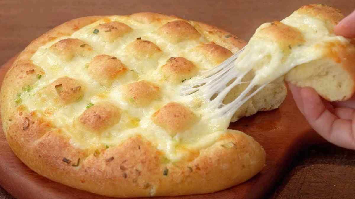 pão de alho com queijo fofinho