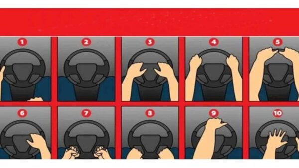 Teste psicológico: como você segura o volante reflete como você vive a vida