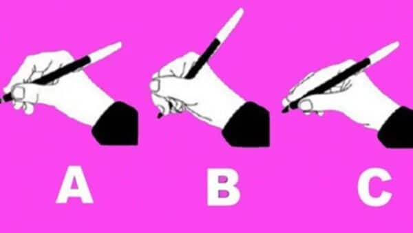 “Como você segura a caneta?”: este TESTE diz muito sobre sua personalidade