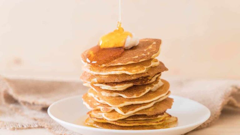 Panquecas de iogurte