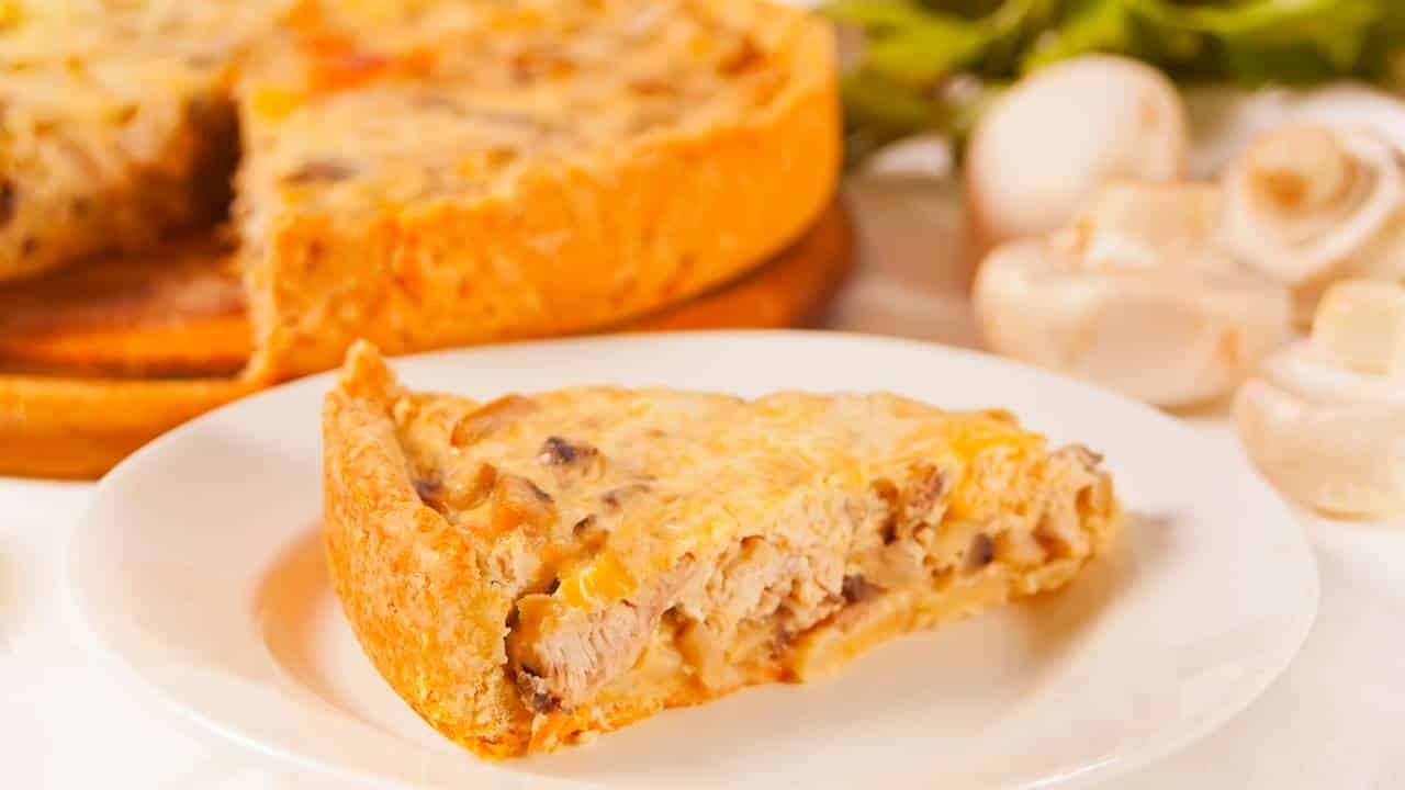 Receita de torta de batata e frango