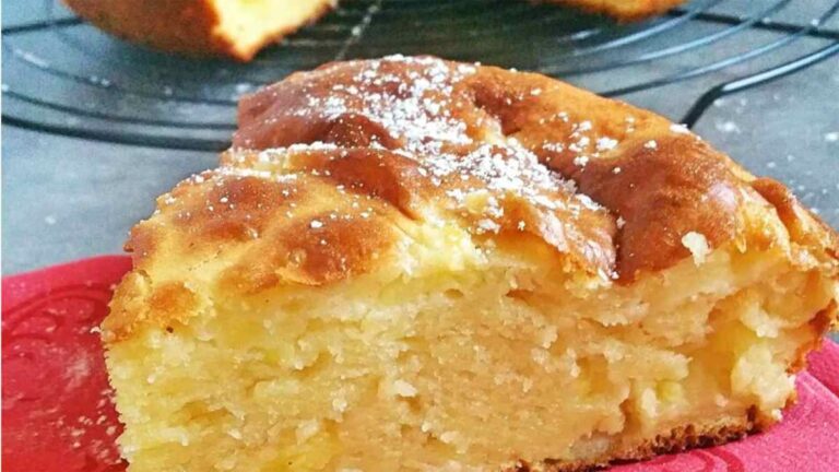 Bolo de iogurte e maçã para você