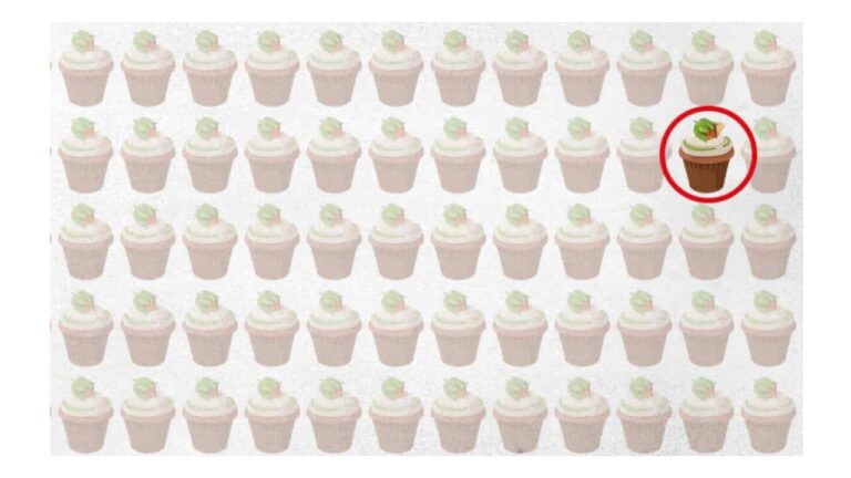 DESAFIO VISUAL Identifique o cupcake