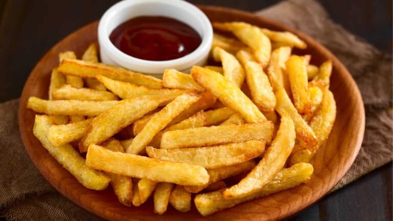 batatas fritas crocantes!