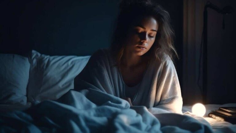 dormir depois de acordar no meio da noite