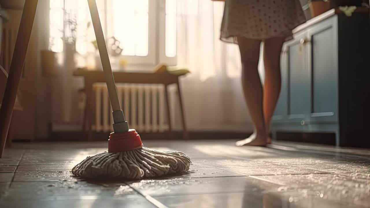 limpar chão e se livre de mau cheiro