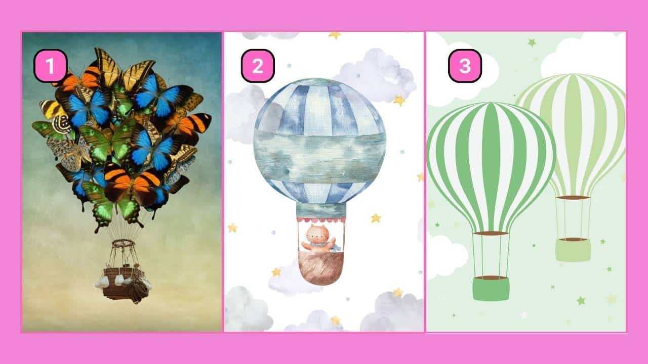Teste: escolha 1 balão e descubra se você está focado em si mesmo ou nos outros!