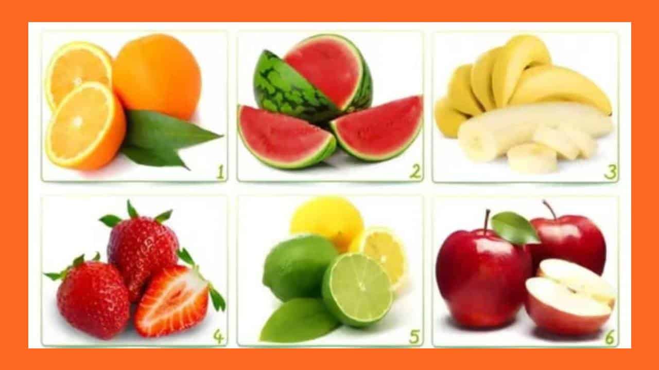 Revele sua verdadeira personalidade com este teste visual das frutas
