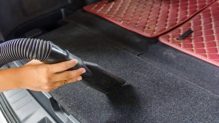 manter os tapetes dos carros limpos