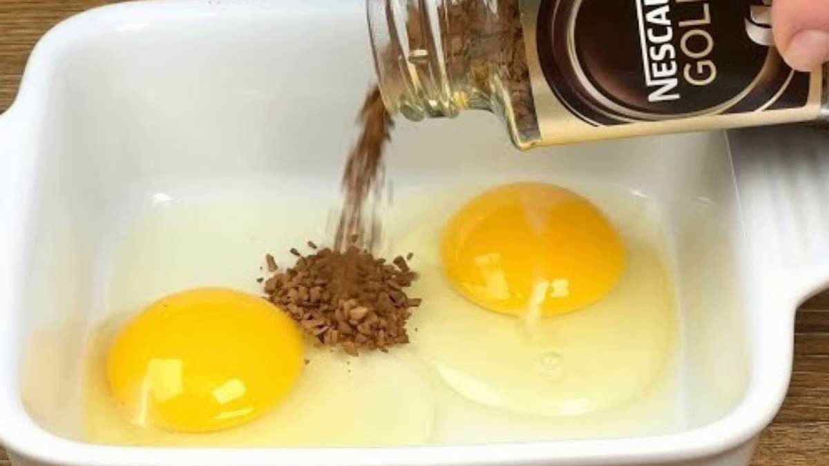 porque mistura ovos e café