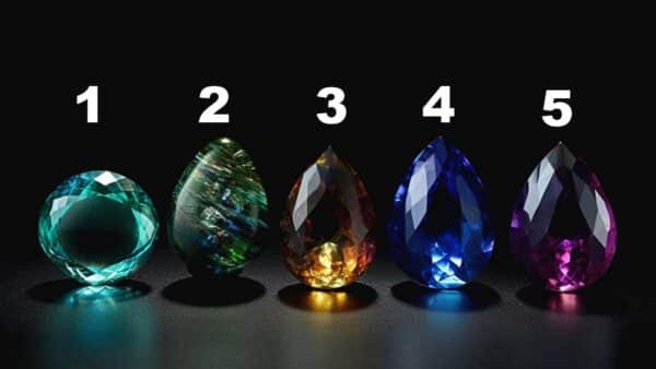 Teste Rápido: escolha uma pedra preciosa