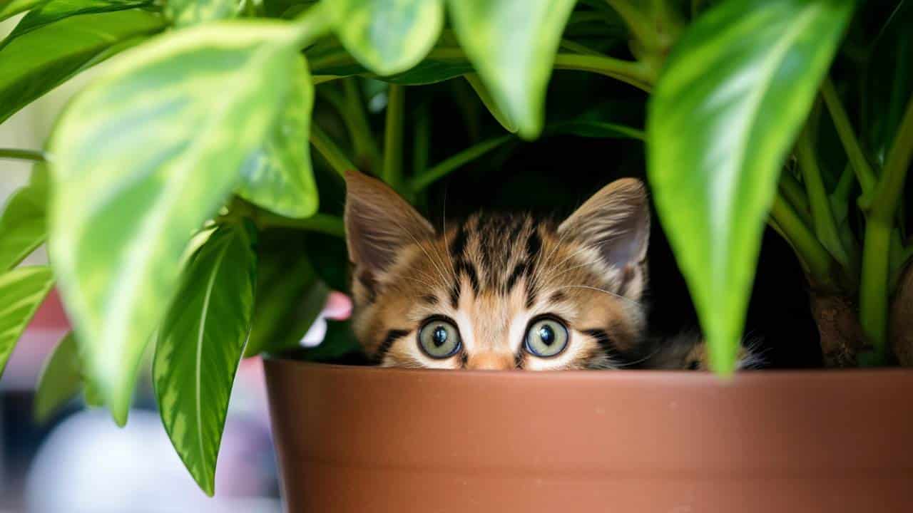 4 plantas perigosas para gatos
