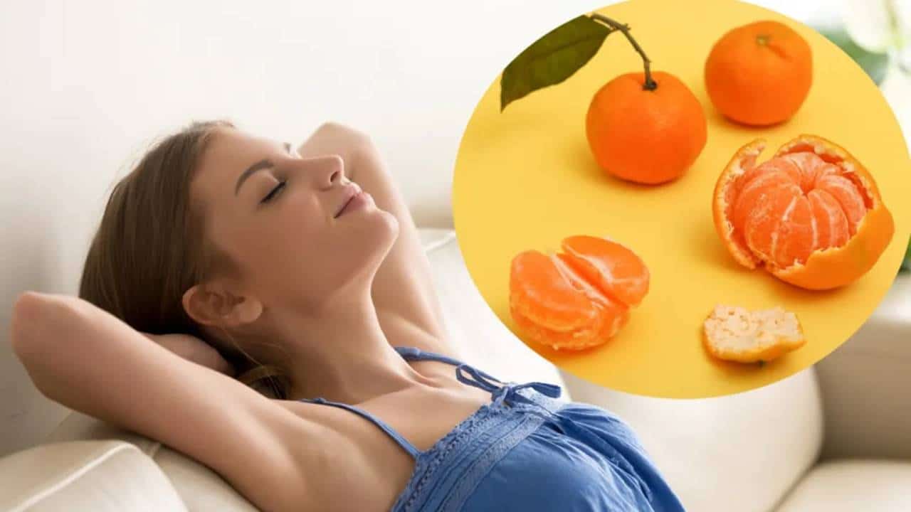 aromatizador caseiro de tangerina