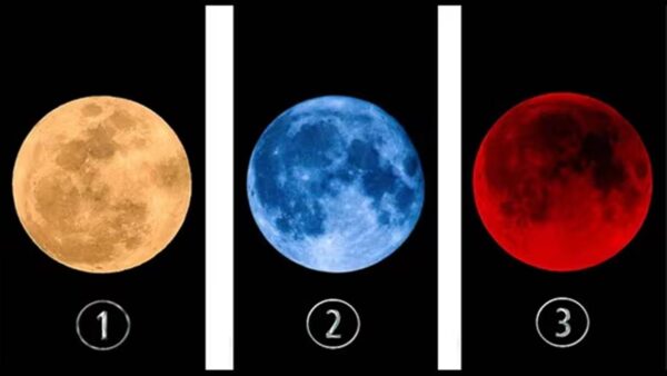 Que mensagem espera por você? Escolha uma lua e descubra neste teste visual