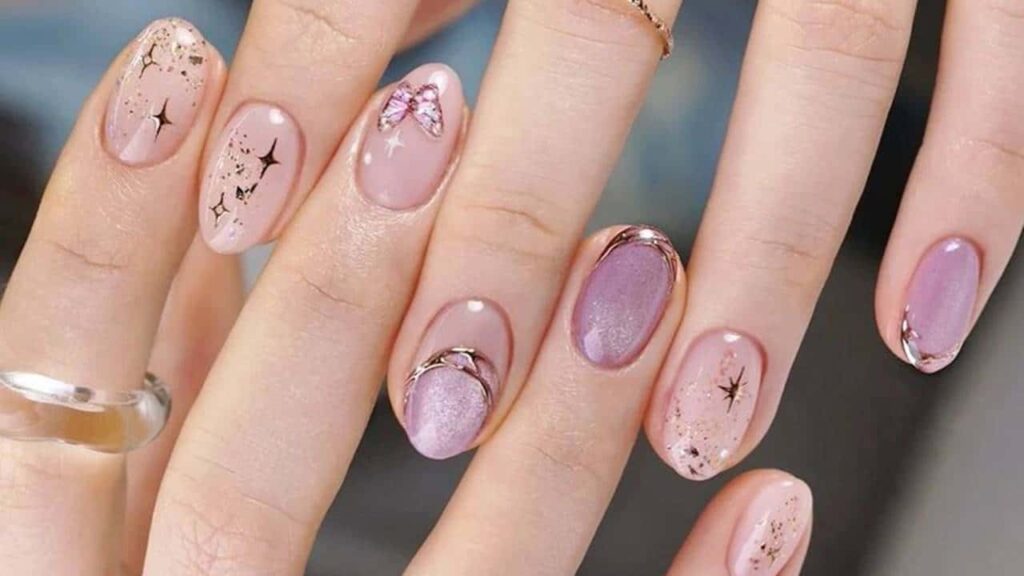 unhas com a magia moderna