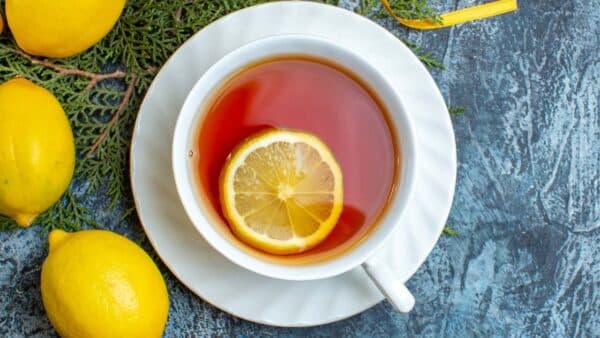 Chá de casca de limão benefícios