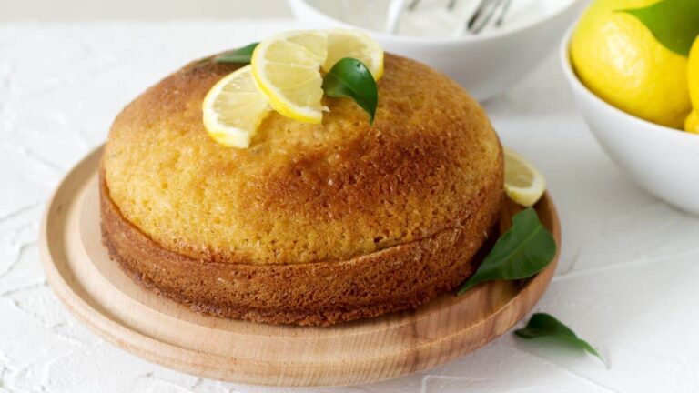 bolo delicioso de limão da vovó