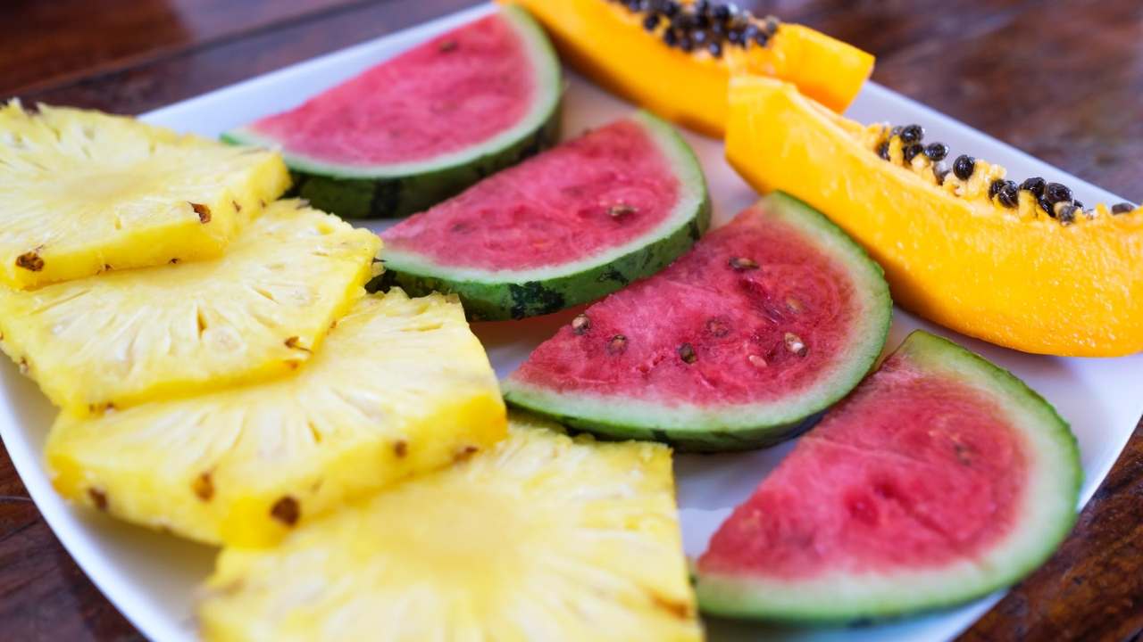 frutas para manter-se bem hidratado