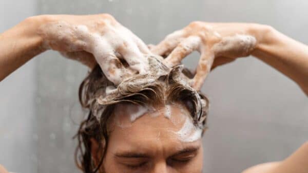 shampoo anticaspa para o cabelo