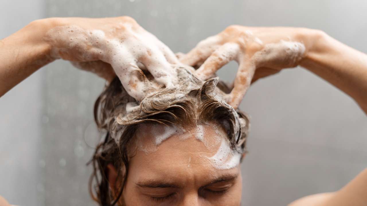 shampoo anticaspa para o cabelo
