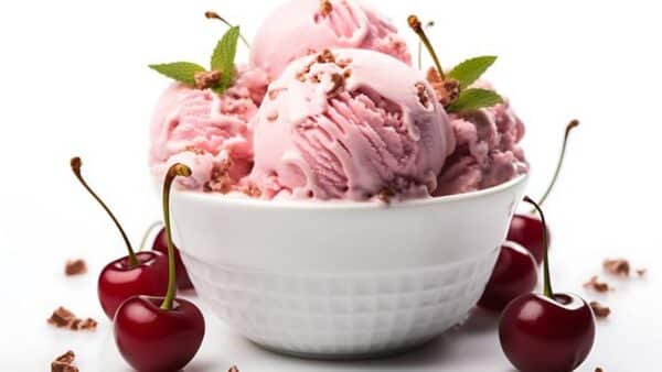 Prepare este delicioso sorvete de cereja para o dia da mães