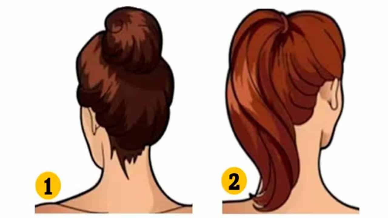 teste cabelo penteado